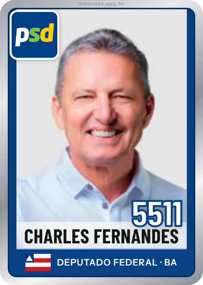 Carta de Charles Fernandes, número 5511, PSD