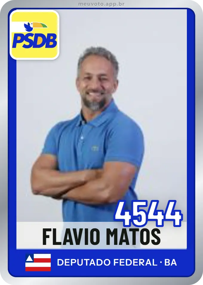Carta de Flavio Matos, número 4544, PSDB