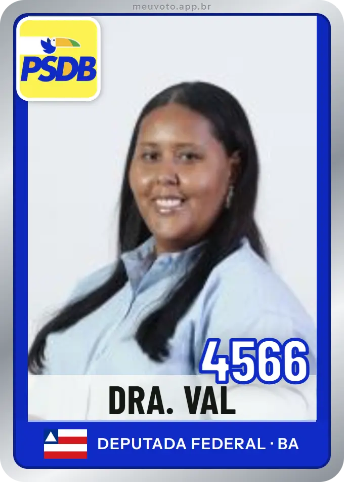 Carta de Dra. Val, número 4566, PSDB