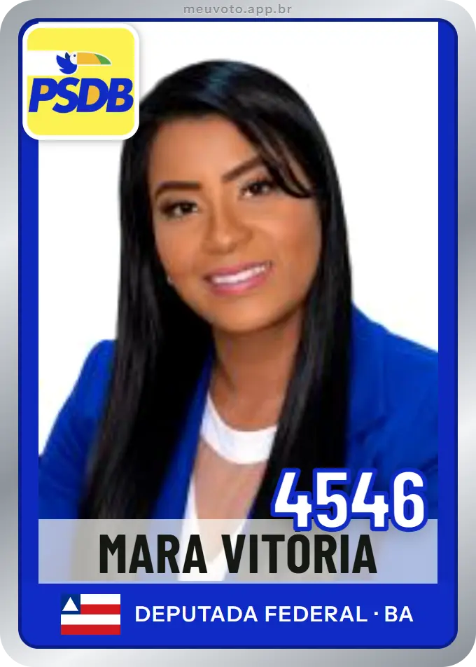 Carta de Mara Vitória, número 4546, PSDB