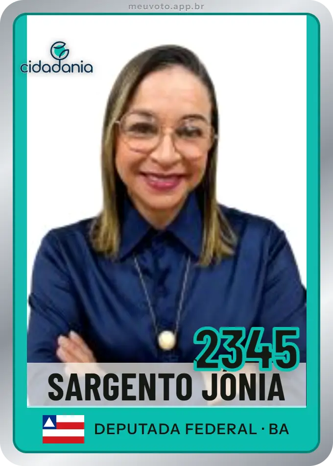 Carta de Sargento Jônia, número 2345, Cidadania