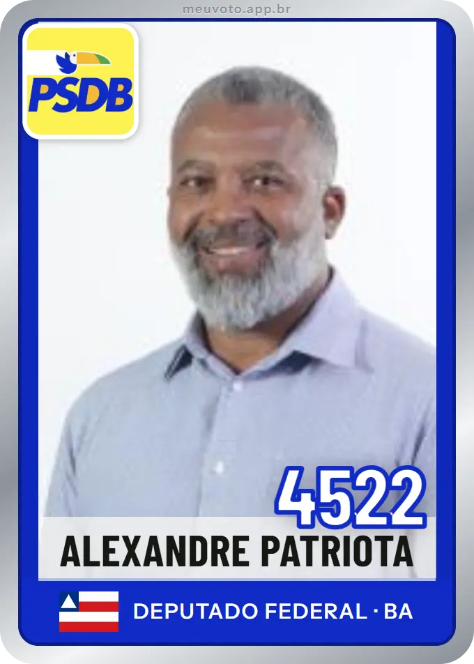 Carta de Alexandre Patriota, número 4522, PSDB