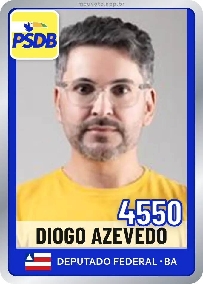Carta de Diogo Azevedo, número 4550, PSDB