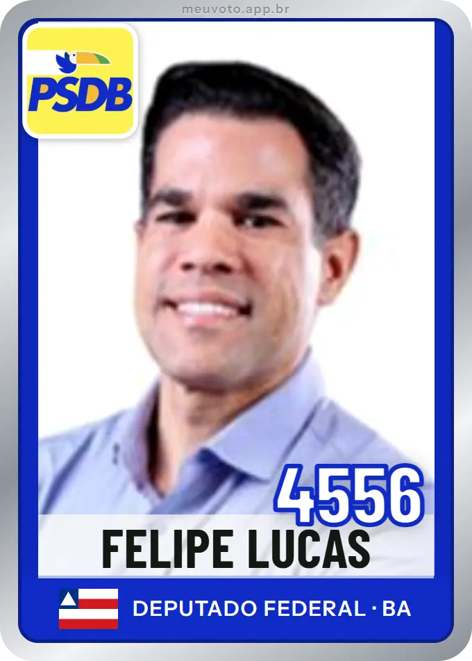 Carta de Felipe Lucas, número 4556, PSDB