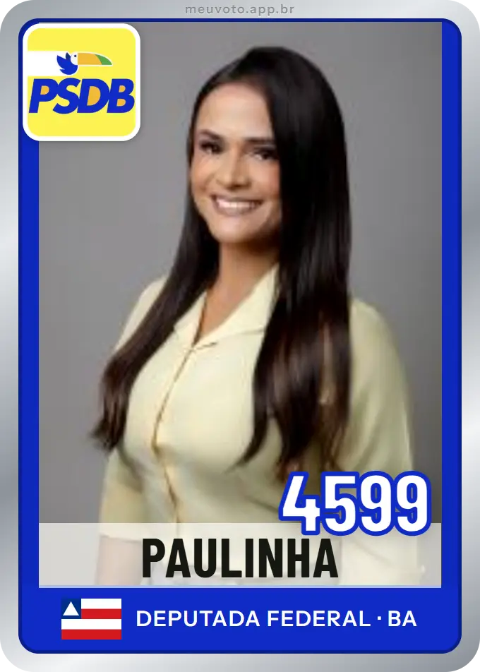 Carta de Paulinha, número 4599, PSDB