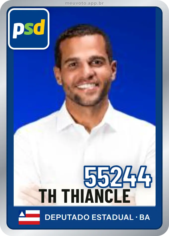 Carta de Th Thiancle, número 55244, PSD