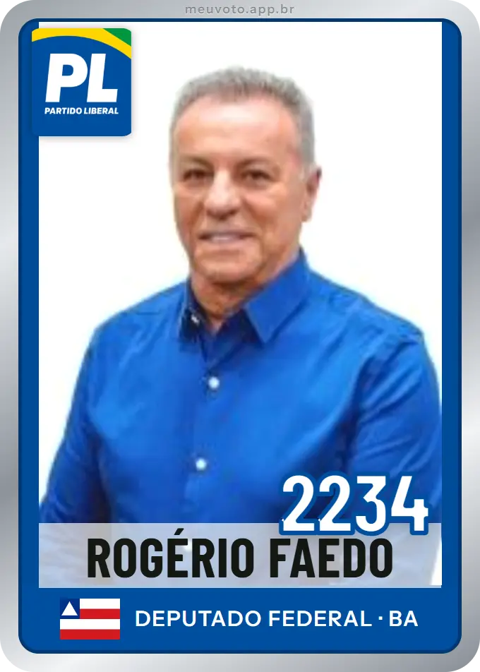 Carta de Rogério Faedo, número 2234, PL