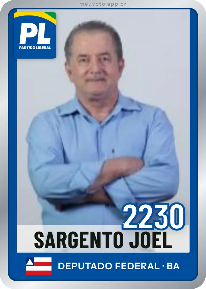 Carta de Sargento Joel, número 2230, PL