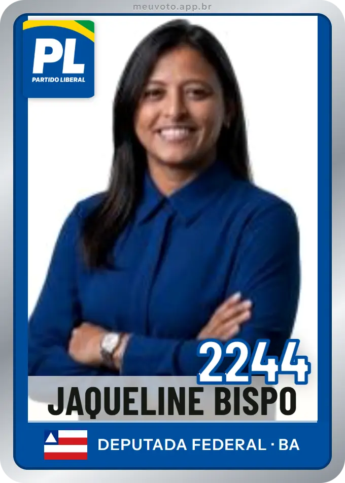 Carta de Jaqueline Bispo, número 2244, PL