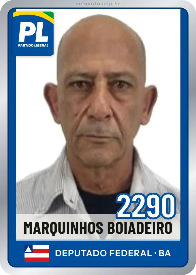 Carta de Marquinhos Boiadeiro, número 2290, PL
