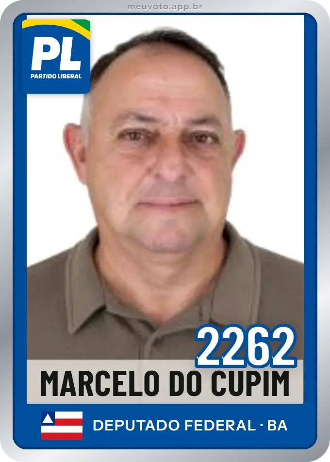Carta de Marcelo do Cupim, número 2262, PL