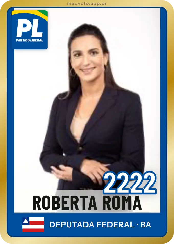 Carta de Roberta Roma, número 2222, PL