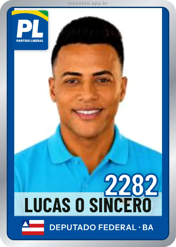 Carta de Lucas O Sincero, número 2282, PL