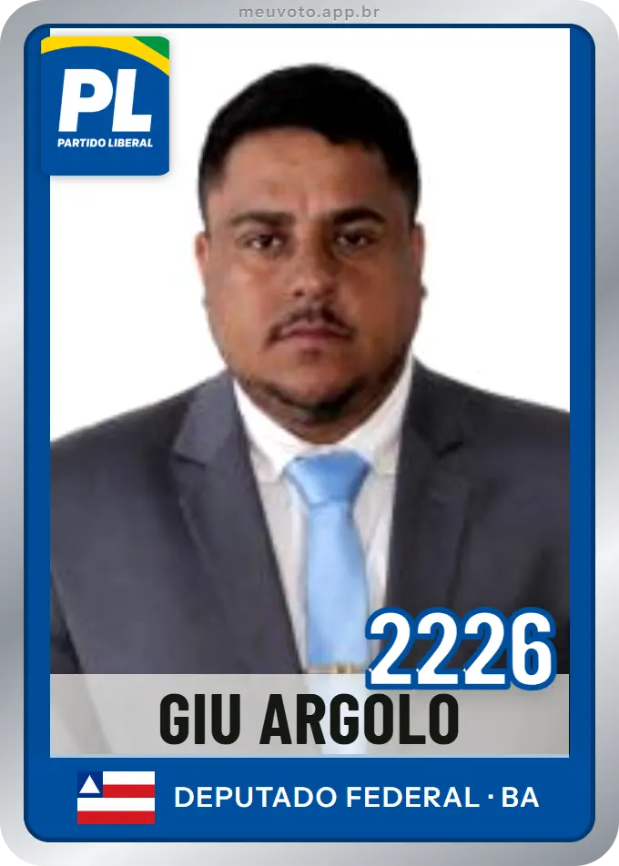 Carta de Giu Argolo, número 2226, PL
