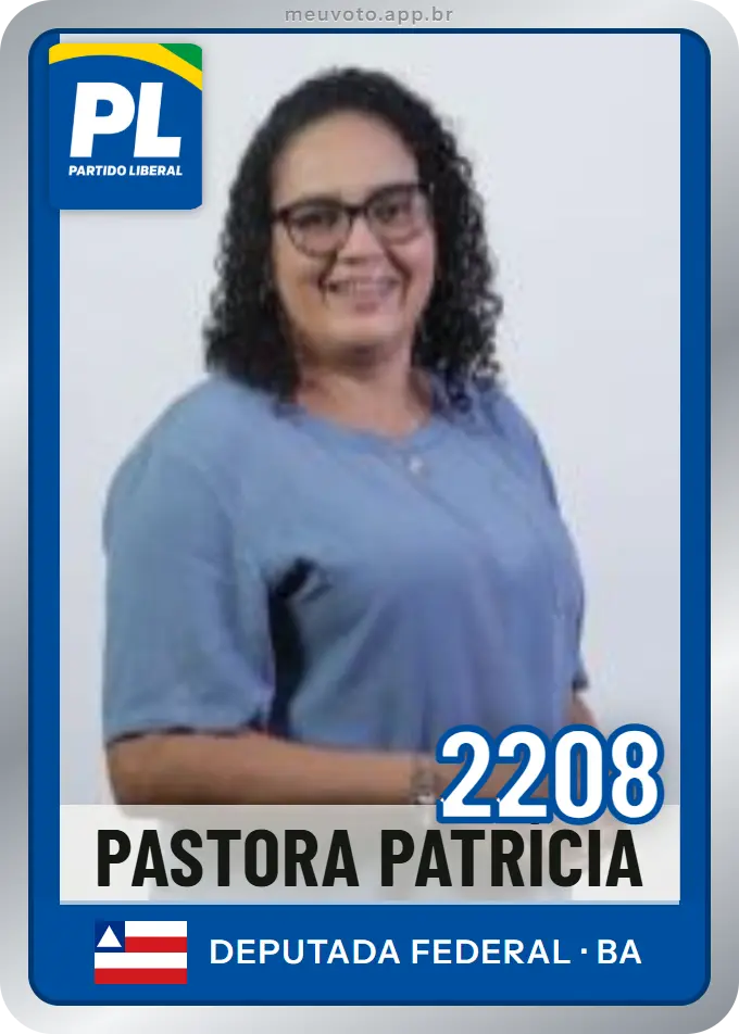 Carta de Pastora Patrícia, número 2208, PL
