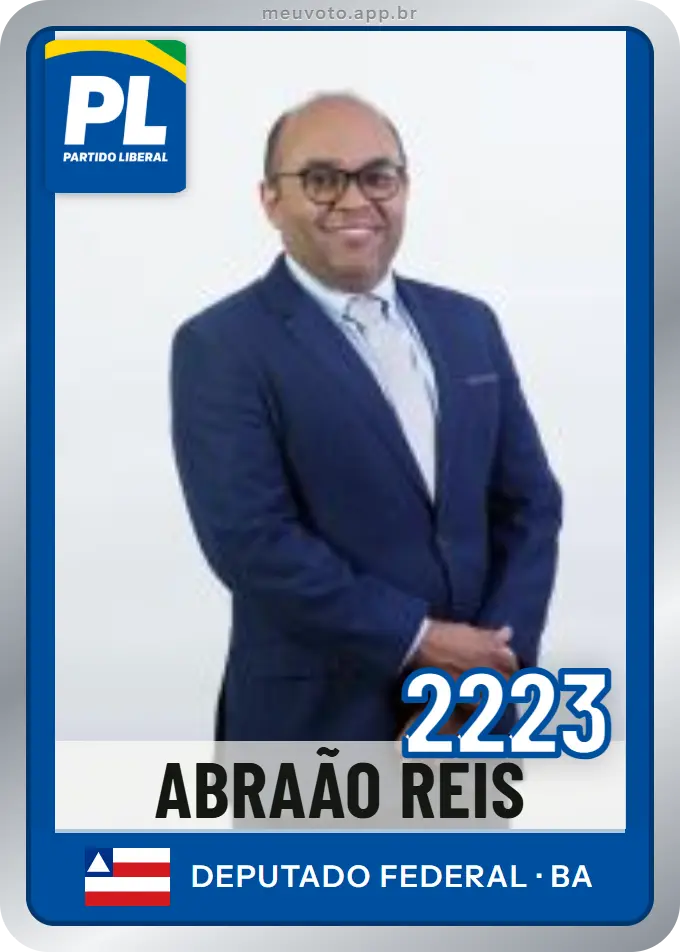 Carta de Abraão Reis, número 2223, PL