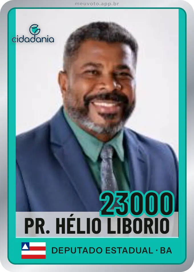 Carta de Pr. Hélio Liborio, número 23000, Cidadania
