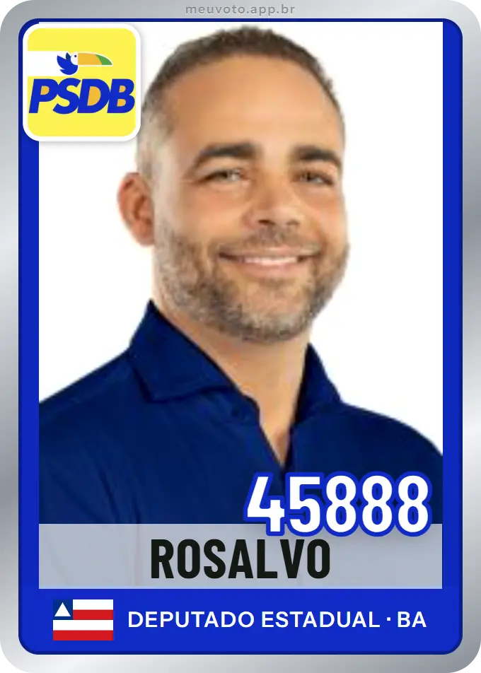 Carta de Rosalvo, número 45888, PSDB