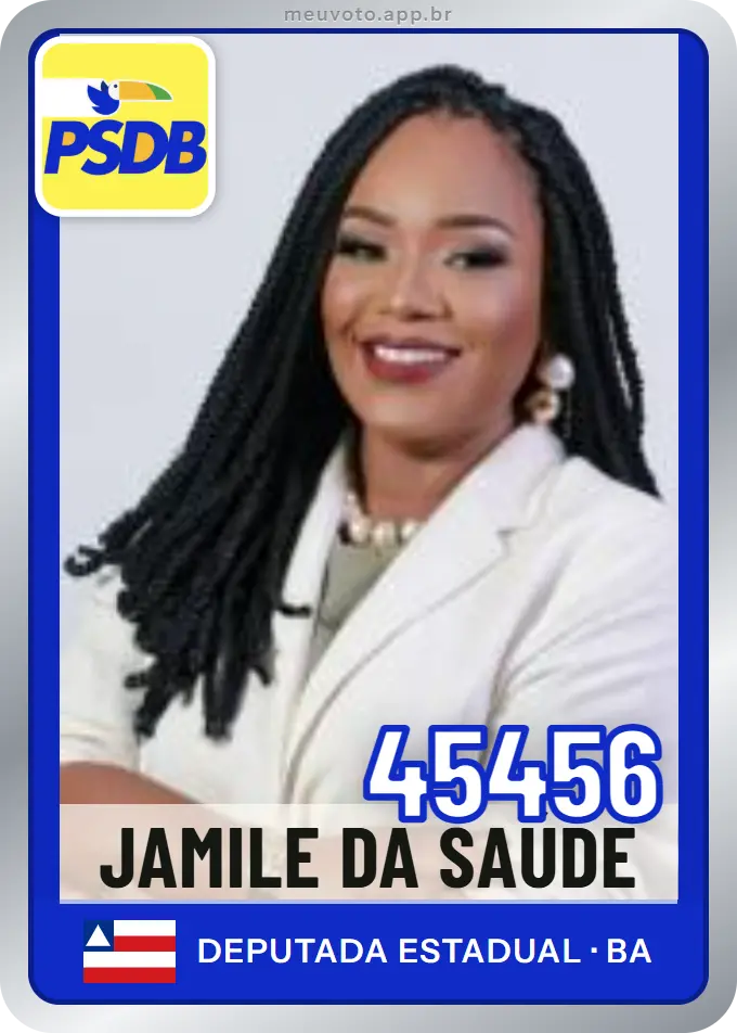 Carta de Jamile da Saúde, número 45456, PSDB