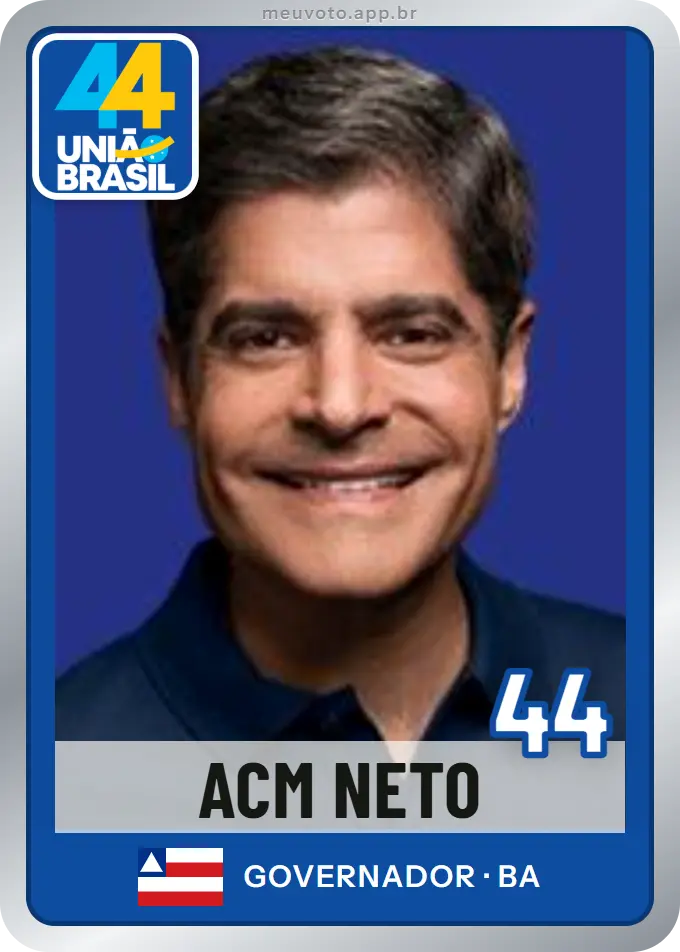 Carta de Acm Neto, número 44, União