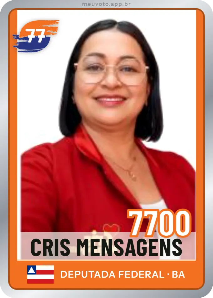 Carta de Cris Mensagens, número 7700, Solidariedade