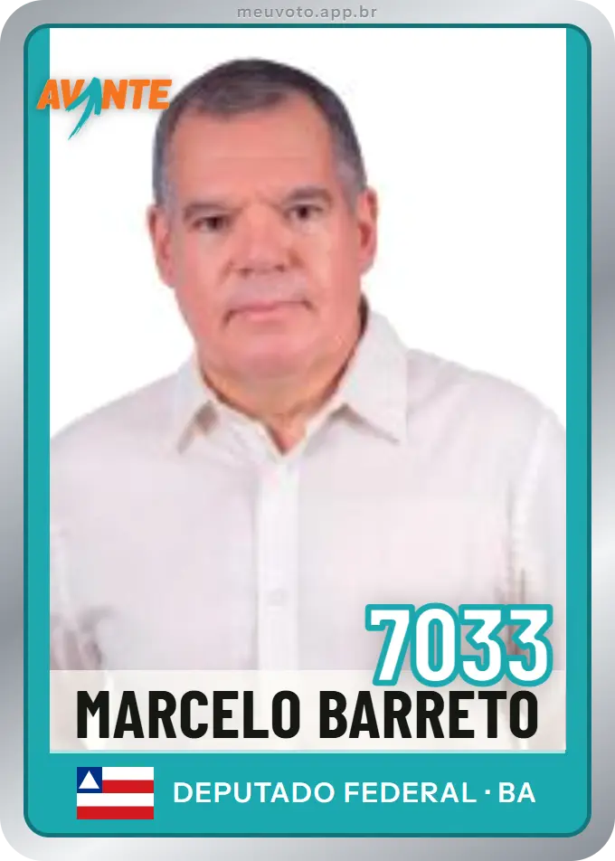 Carta de Marcelo Barreto, número 7033, Avante