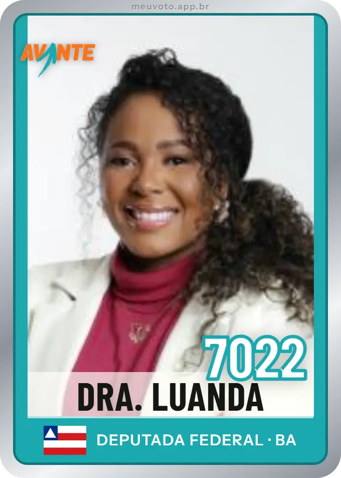 Carta de Dra. Luanda, número 7022, Avante