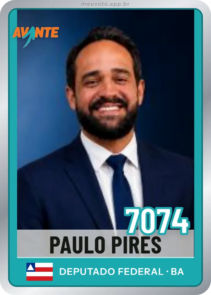 Carta de Paulo Pires, número 7074, Avante