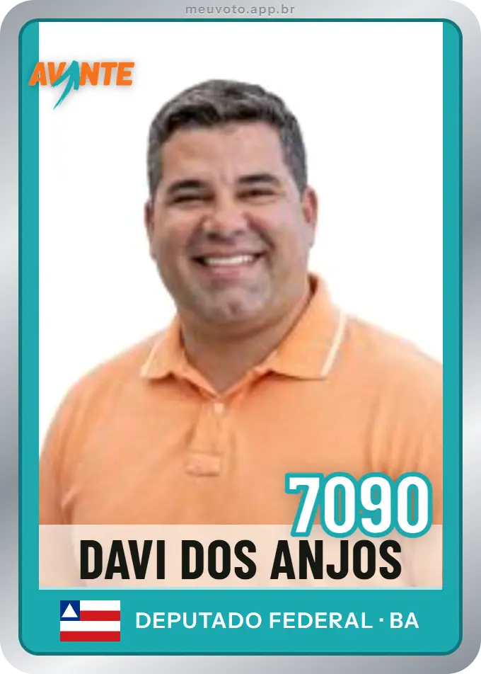 Carta de Davi dos Anjos, número 7090, Avante