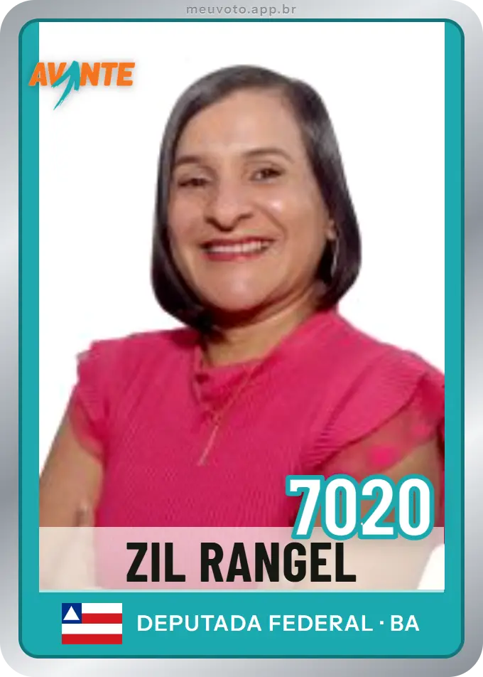 Carta de Zil Rangel, número 7020, Avante