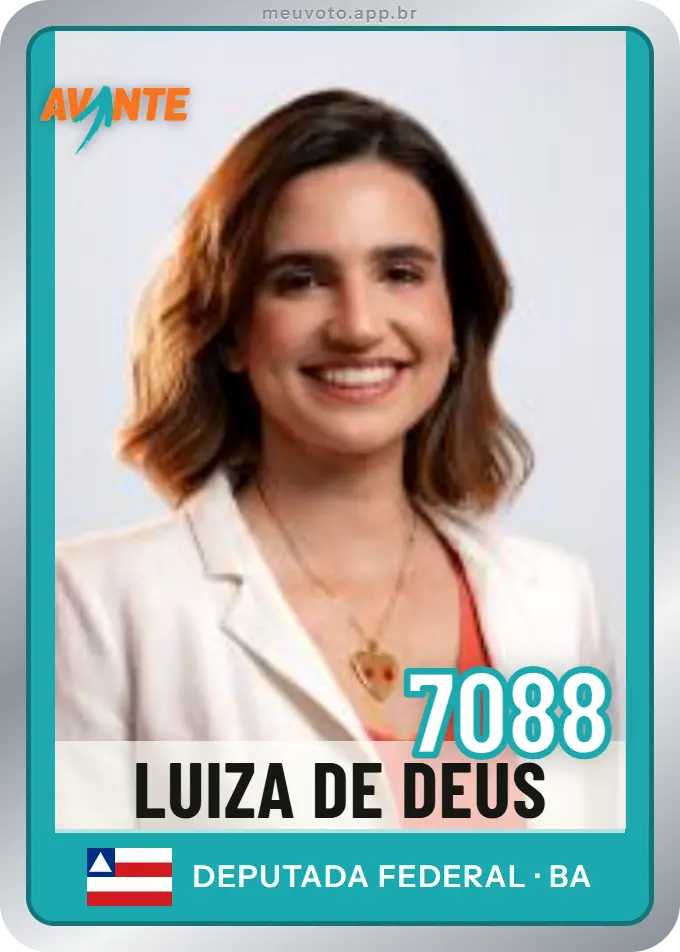 Carta de Luiza de Deus, número 7088, Avante