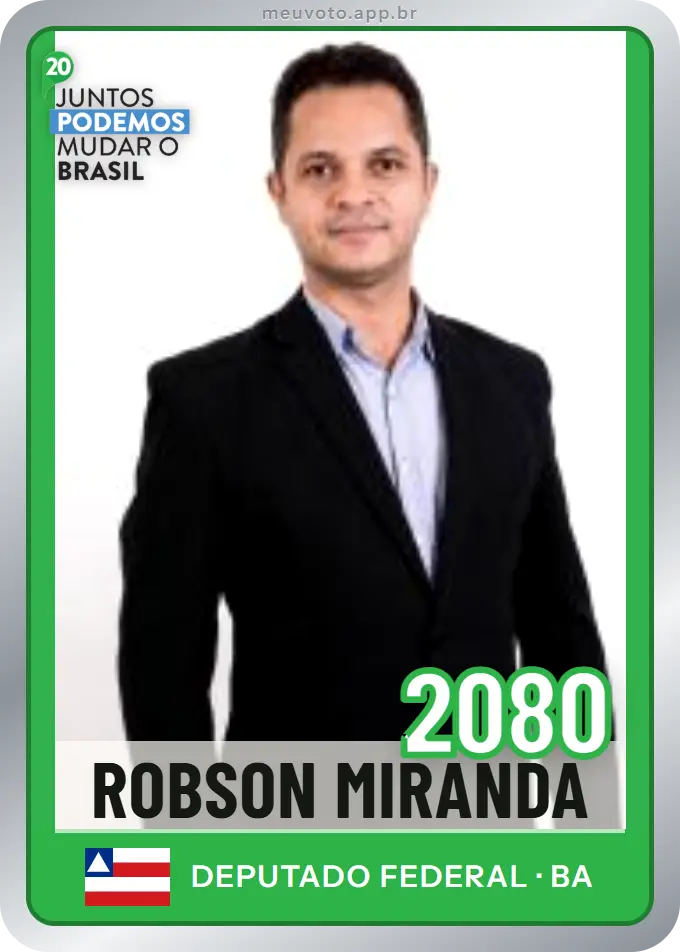 Carta de Robson Miranda, número 2080, Podemos