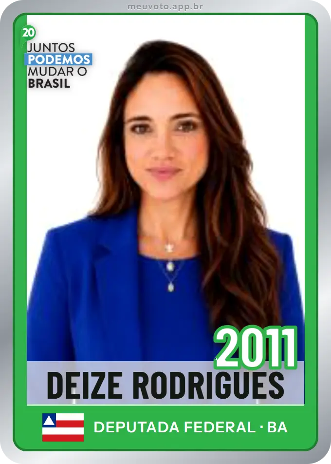 Carta de Deize Rodrigues, número 2011, Podemos