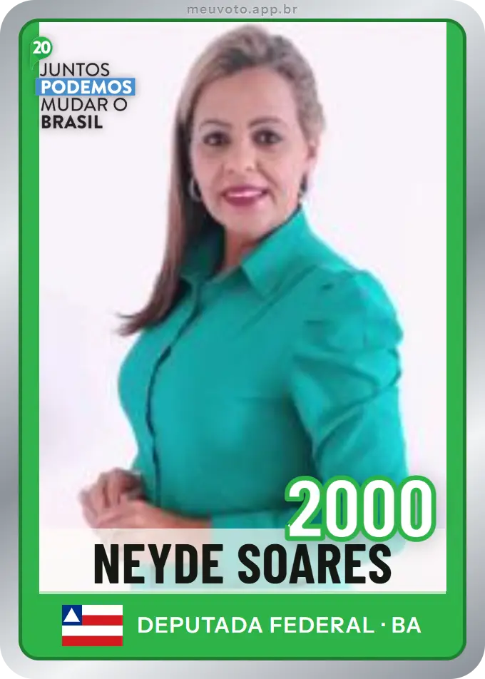 Carta de Neyde Soares, número 2000, Podemos