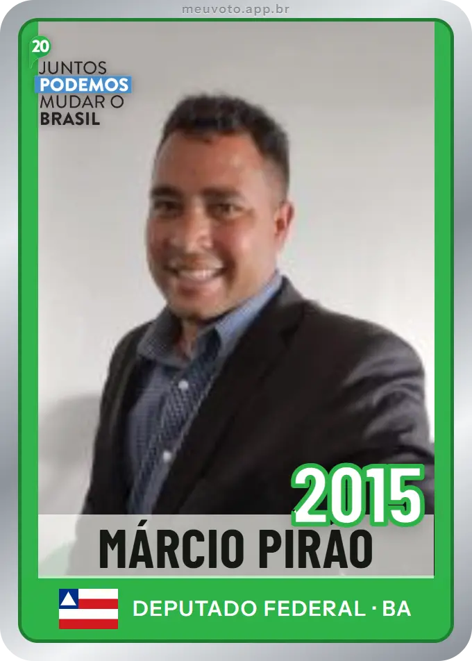 Carta de Márcio Pirão, número 2015, Podemos