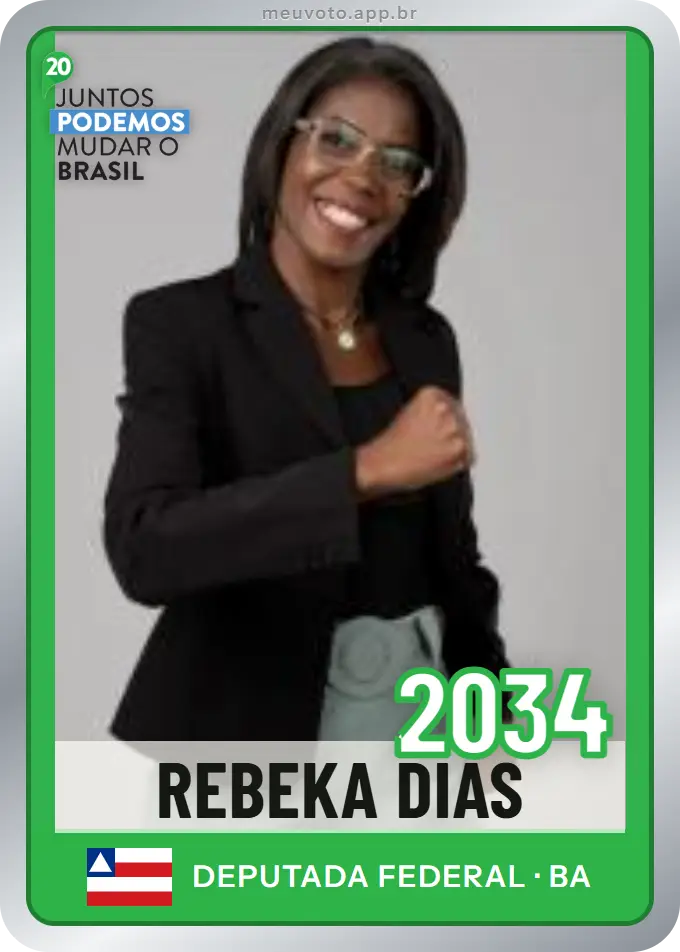 Carta de Rebeka Dias, número 2034, Podemos