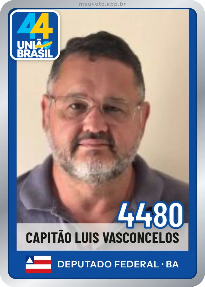 Carta de Capitão Luis Vasconcelos, número 4480, União