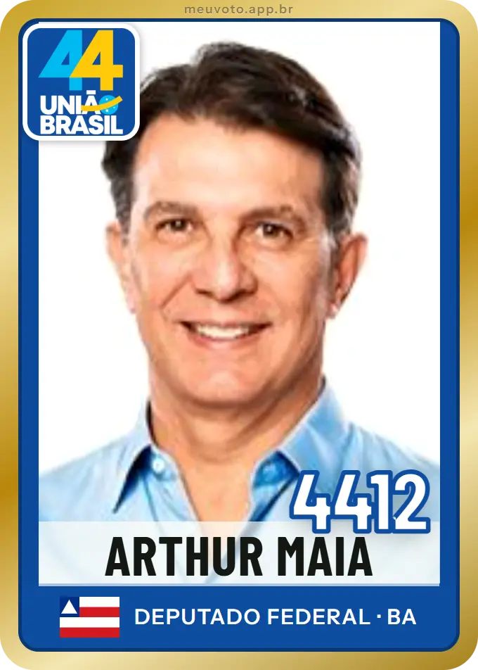 Carta de Arthur Maia, número 4412, União