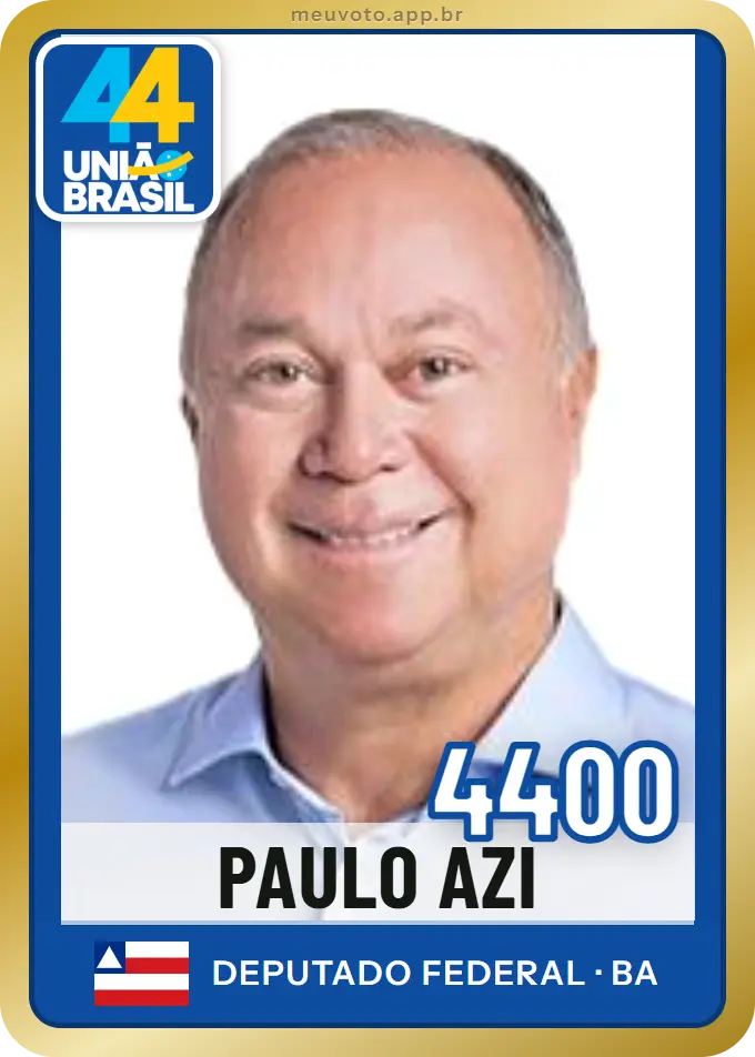 Carta de Paulo Azi, número 4400, União
