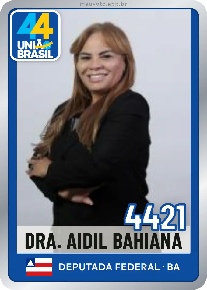 Carta de Dra. Aidil Bahiana, número 4421, União