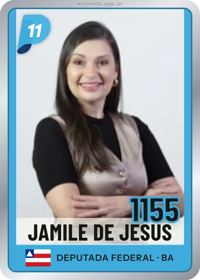 Carta de Jamile de Jesus, número 1155, PP
