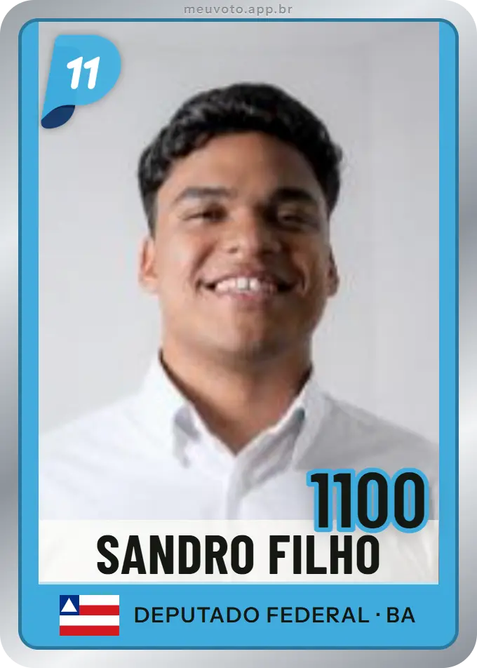 Carta de Sandro Filho, número 1100, PP