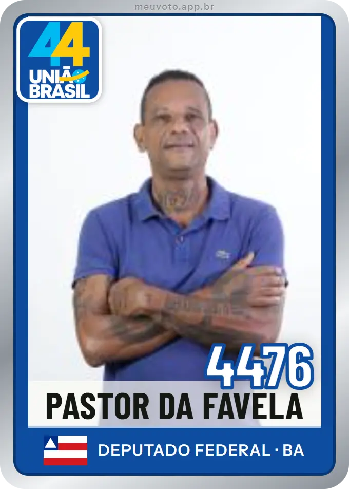 Carta de Pastor da Favela, número 4476, União