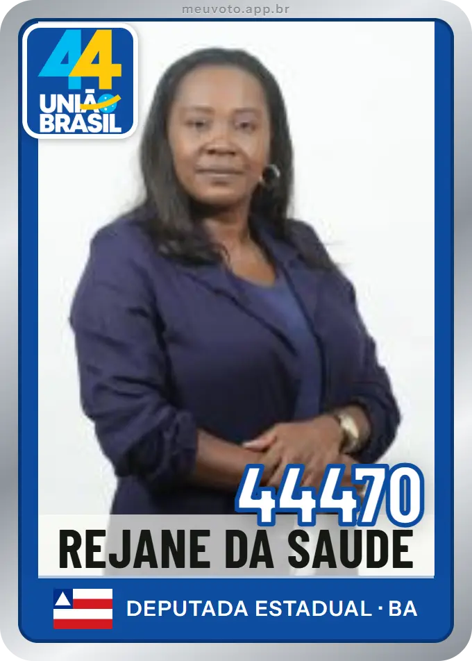 Carta de Rejane da Saúde, número 44470, União