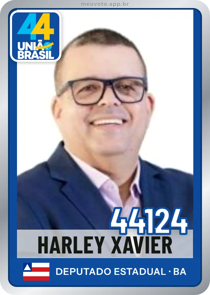 Carta de Harley Xavier, número 44124, União