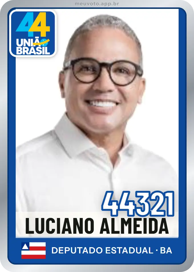 Carta de Luciano Almeida, número 44321, União