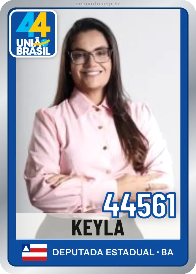 Carta de Keyla, número 44561, União
