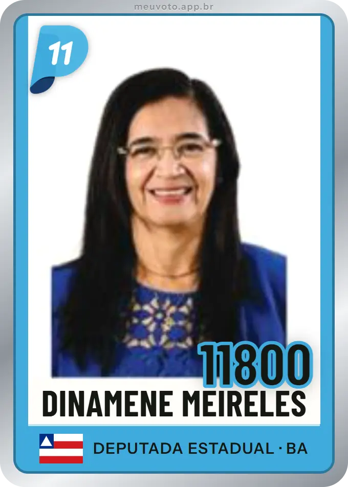 Carta de Dinamene Meireles, número 11800, PP