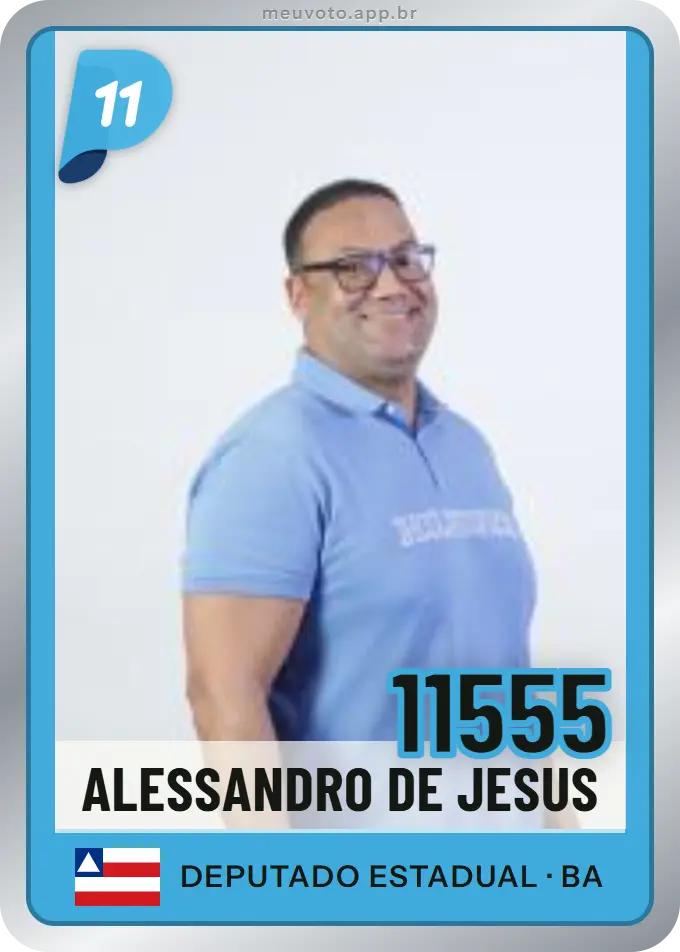 Carta de Alessandro de Jesus, número 11555, PP