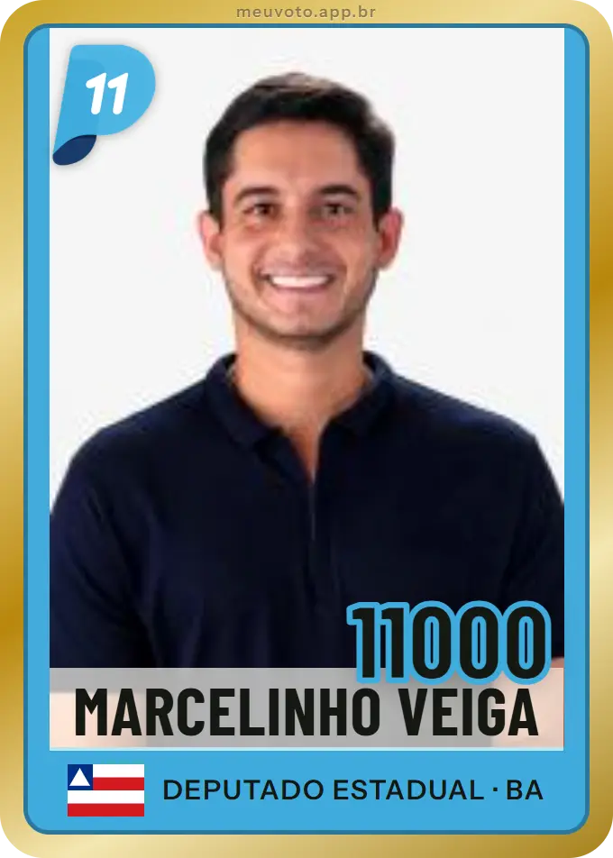 Carta de Marcelinho Veiga, número 11000, PP